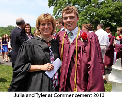 Julia and Tyler St Lukes Commencement